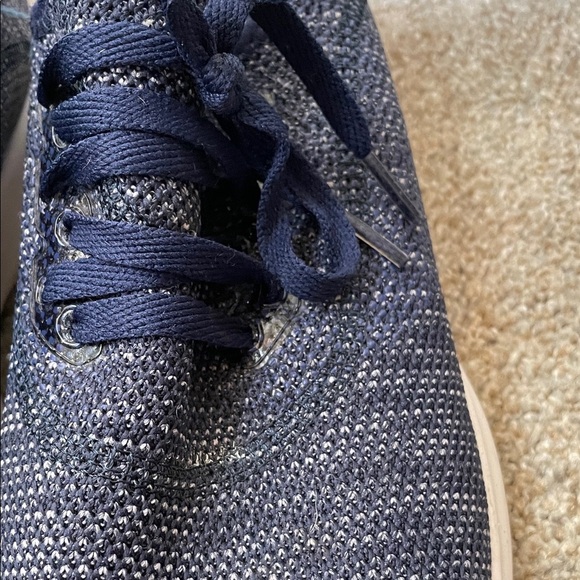 Athletic Works Dark Blue Knit Sneakers - Picture 5 of 11
